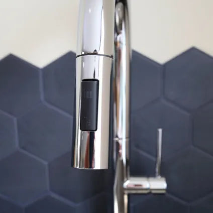 Mitigeur de cuisine Essebagno Portofino à douchette extractible chrome