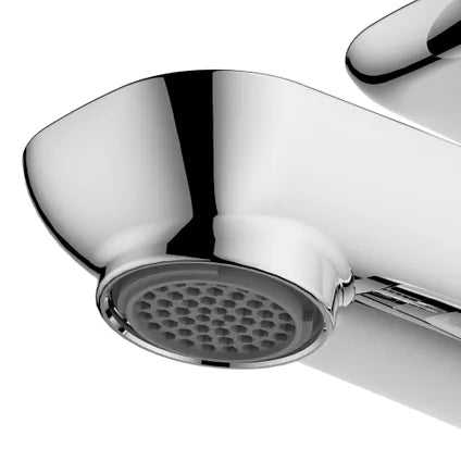Robinet Lave-mains AquaVive Modena - Bec bas - Céramique - Chromé - 5,5cm