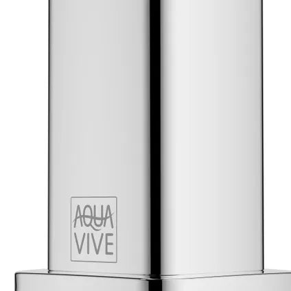 Robinet Lave-mains AquaVive Modena - Bec bas - Céramique - Chromé - 5,5cm