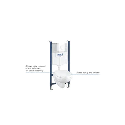 Grohe Solido Pack WC suspendu avec cuvette - blanc